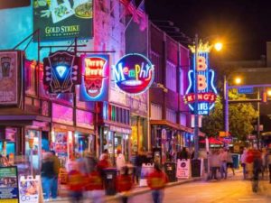 Beale Street ranked as the seventh most famous street in the world