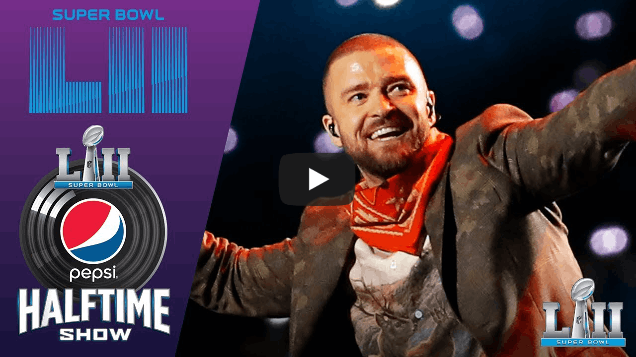 Justin Timberlake’s FULL Super Bowl LII Halftime Show!