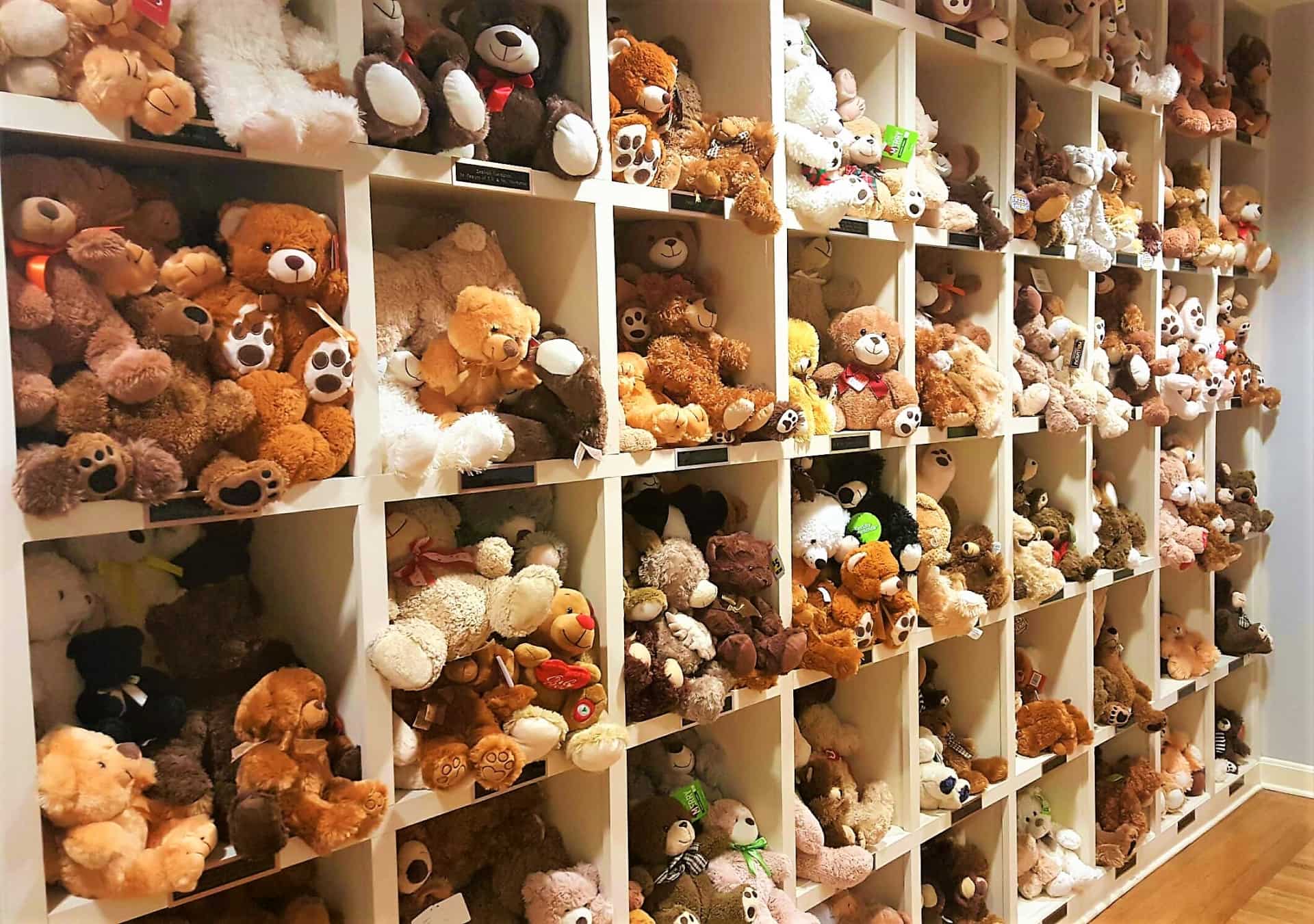 Teddy bears comfort children at Memphis Child Advocacy Center