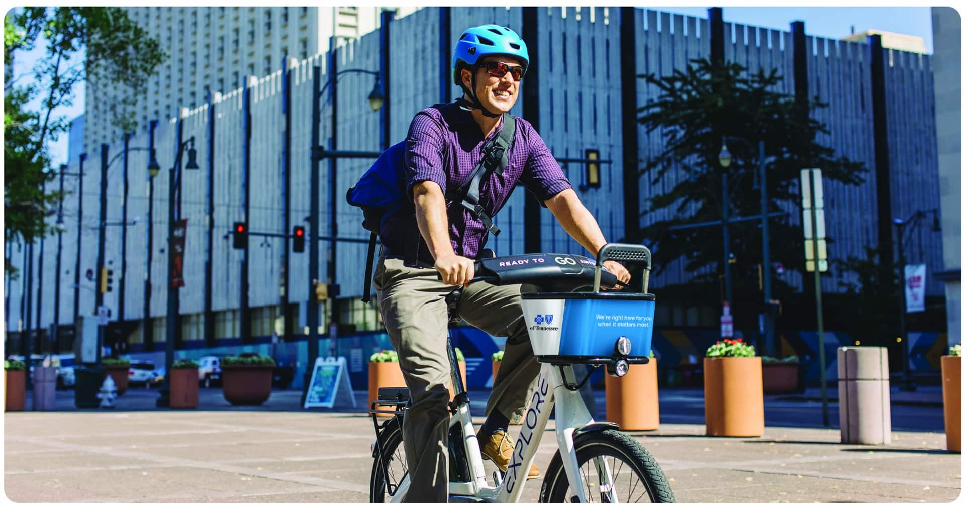 Enjoy sunshine and exercise with Explore Bike Share Memphis!