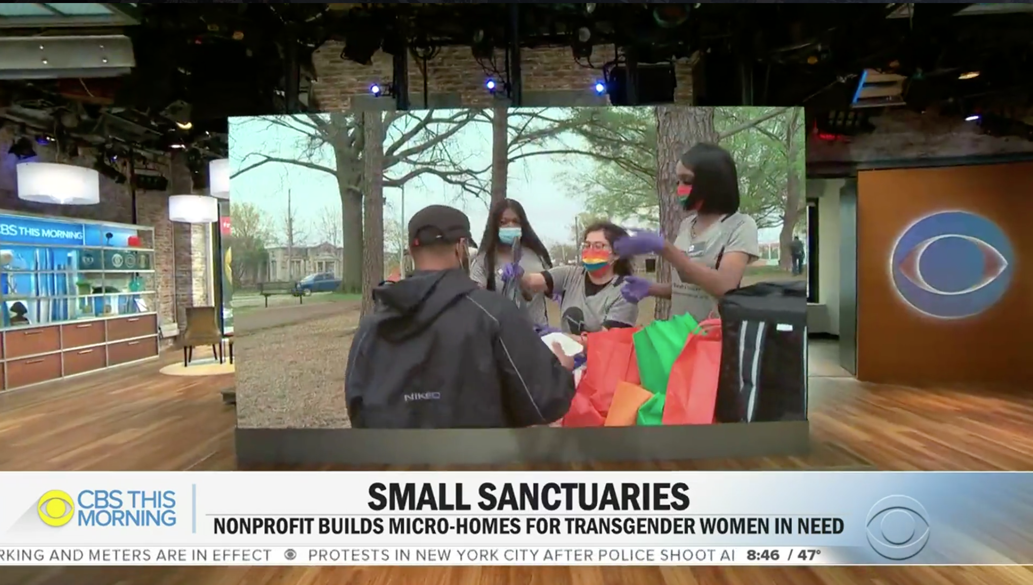 Nonprofit builds tiny homes for transgender women of color facing housing insecurity in the South