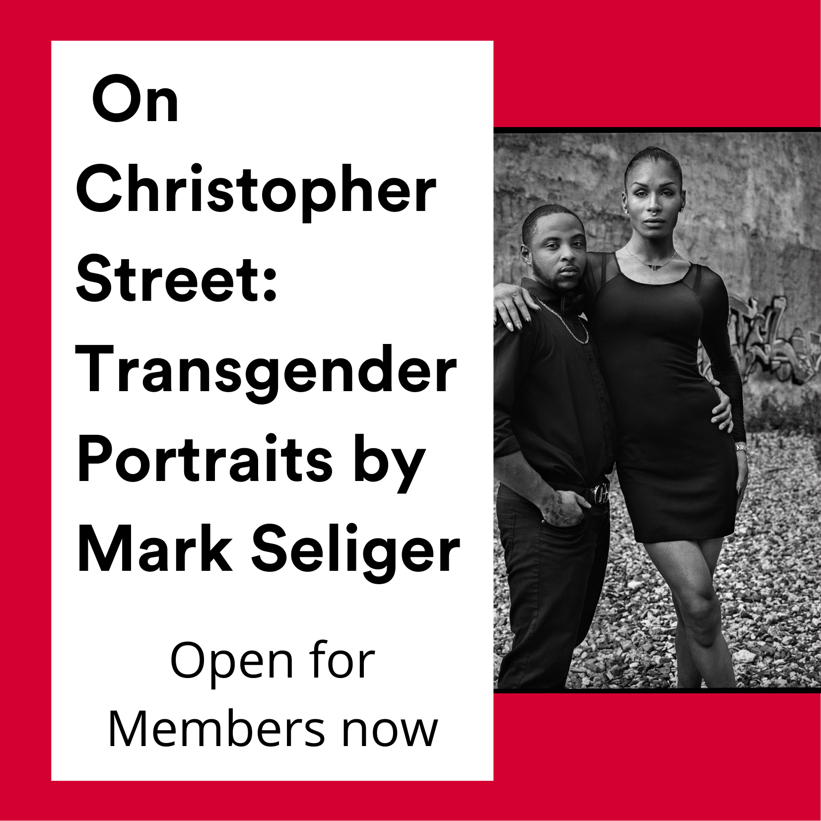 At the Brooks: On Christopher Street: Transgender Portraits by Mark Seliger