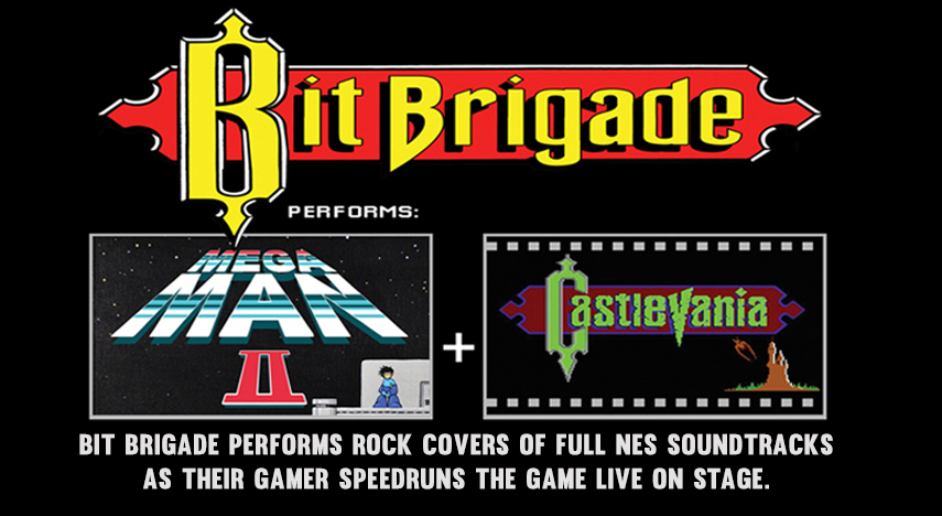 Bit Brigade Performs Mega Man II + Castlevania | Live Music Memphis ...