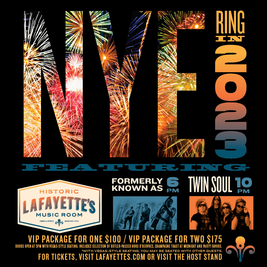 NEW YEAR'S EVE CELEBRATION FT. FORMERLY KNOWN AS AND TWIN SOUL Live
