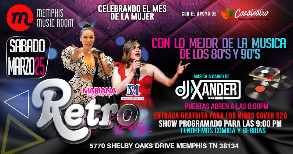 Retro Party : Celebrating Women’s Month with Latin Music