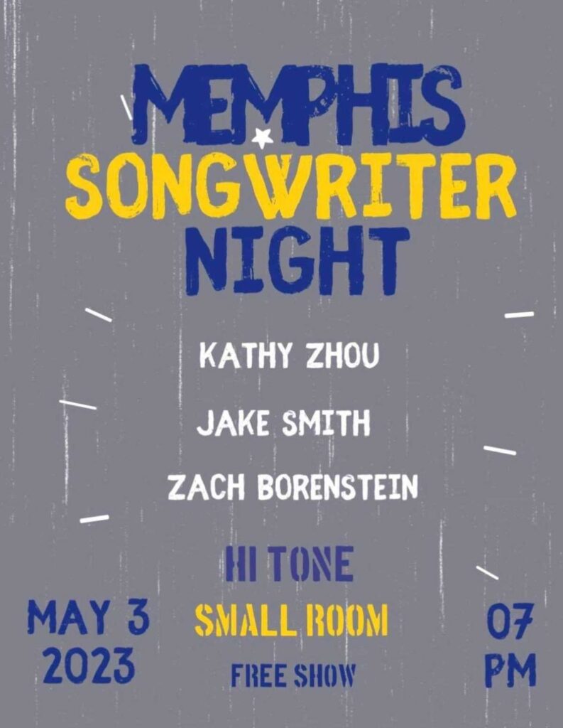 MEMPHIS SONGWRITER NIGHT Live Music Memphis Tonight Memphis Live