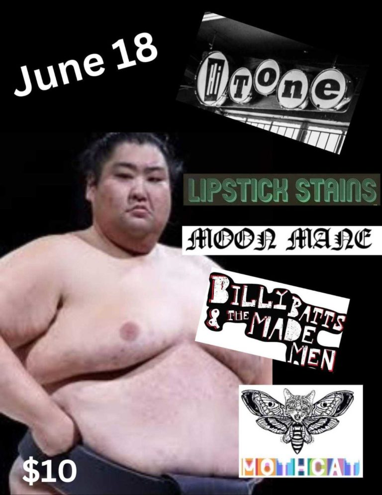 LIPSTICK STAINS / MOON MANE / BILLY BATTS AND THE MADE MEN / MOTHCAT