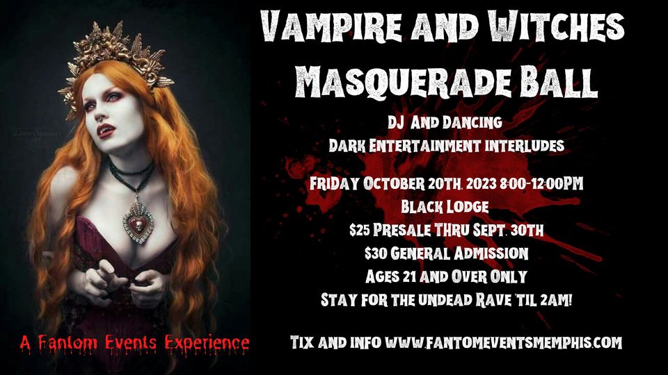 Vampire + Witches Masquerade Ball