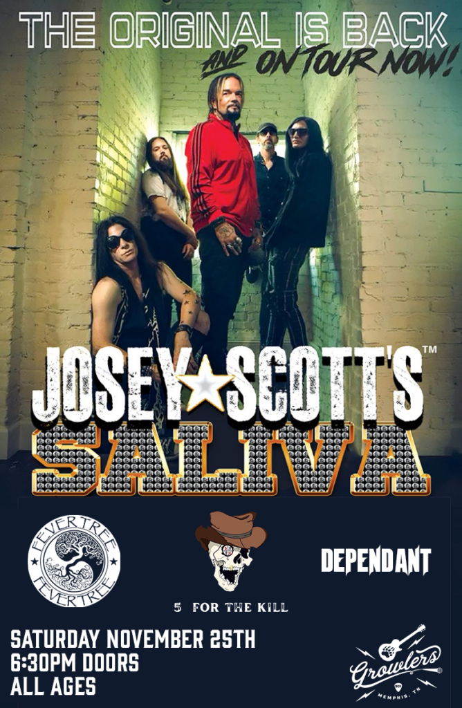 Josey Scott’s Saliva