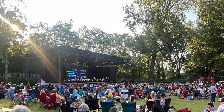 CONCERTS IN THE GROVE: GERMANTOWN SYMPHONY ORCHESTRA’S POPS CONCERT