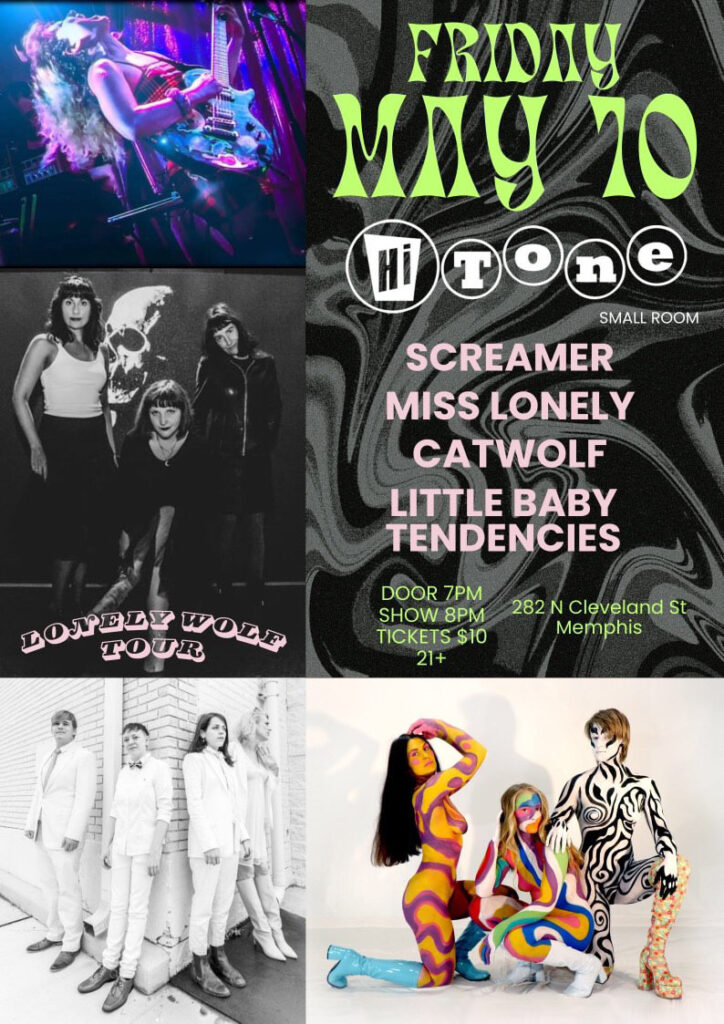 CATWOLF / MISS LONELY / LITTLE BABY TENDENCIES / SCREAMER