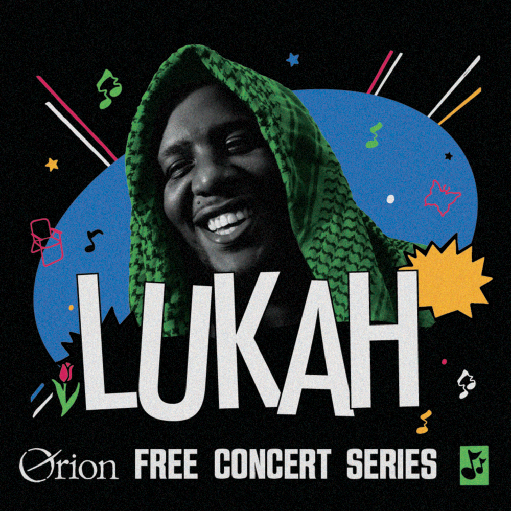 LUKAH WITH HOPE CLAYBURN & THE FIRE SALAMANDER (ORION FREE CONCERT SERIES)