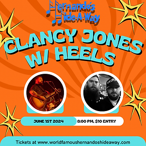 Clancy Jones w/ HEELS