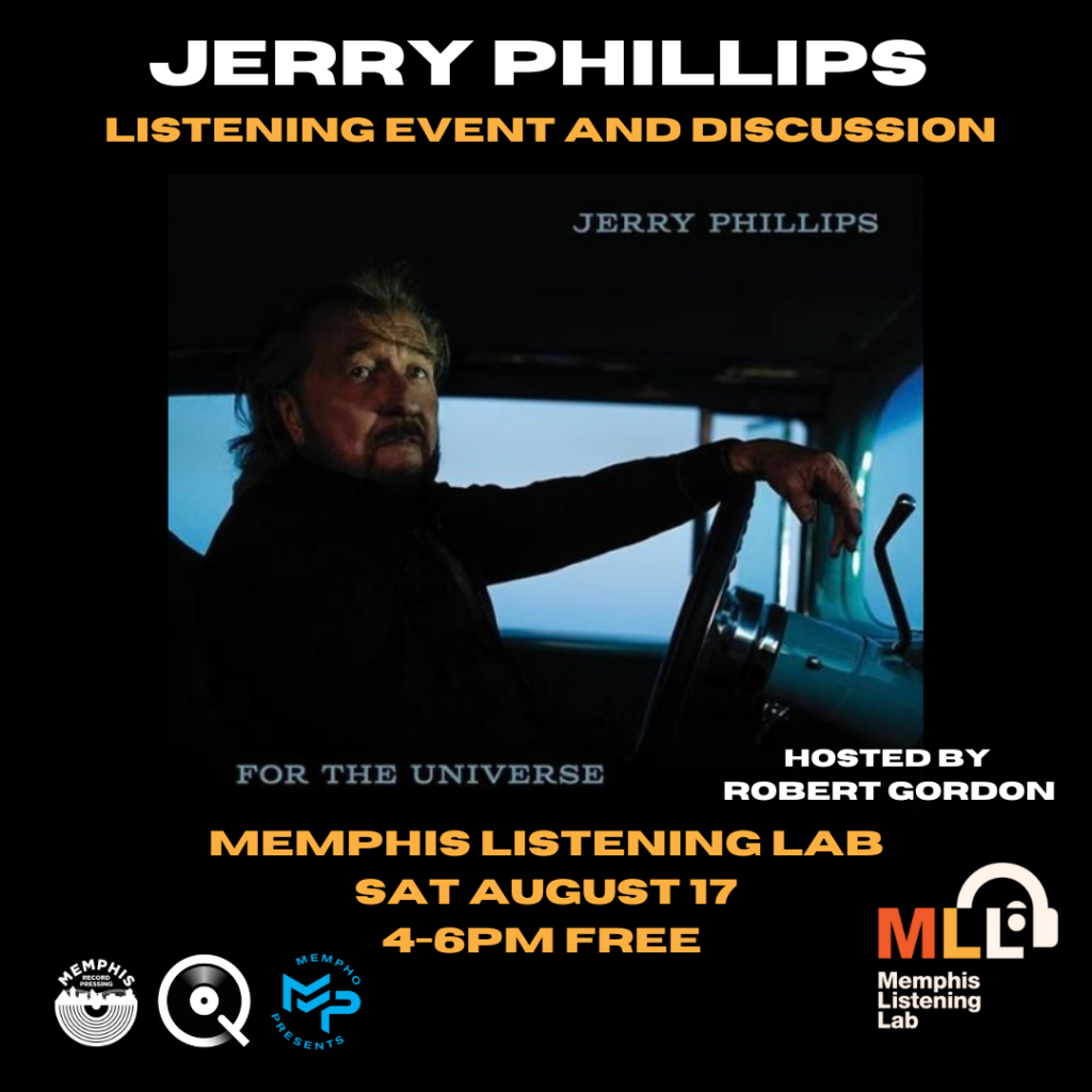 Listening Event: Jerry Phillips “For The Universe”