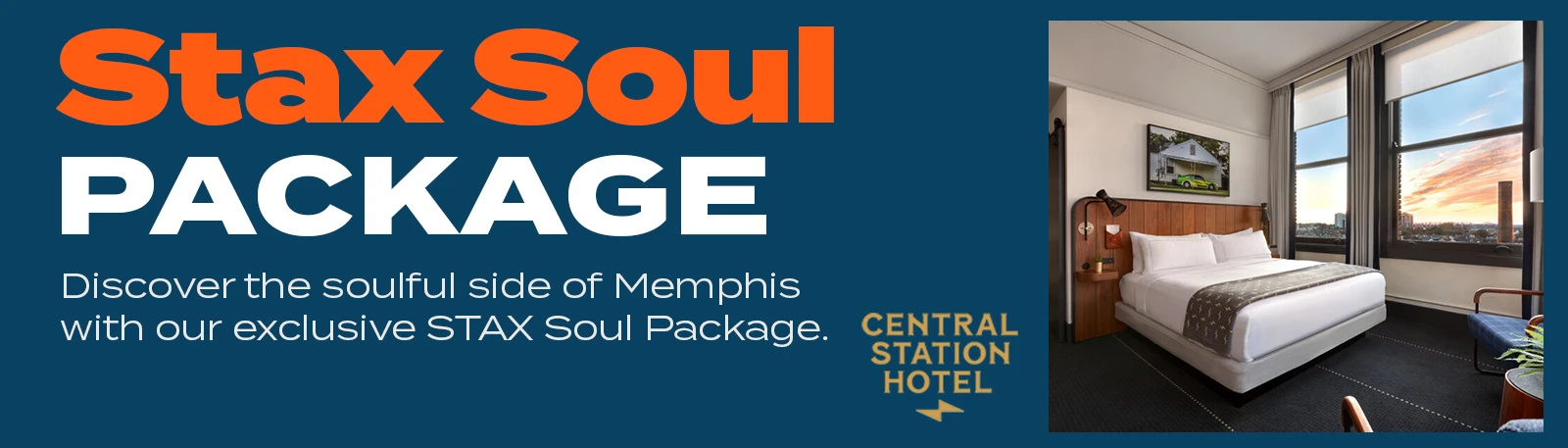 Stax Soul Package - Central Station Hotel