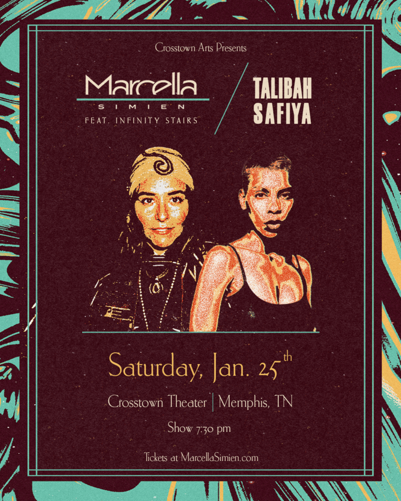 Two Memphis Queens–Marcella Simien and TalibaH Safiya–Team Up for a Special Performance at Crosstown Theater