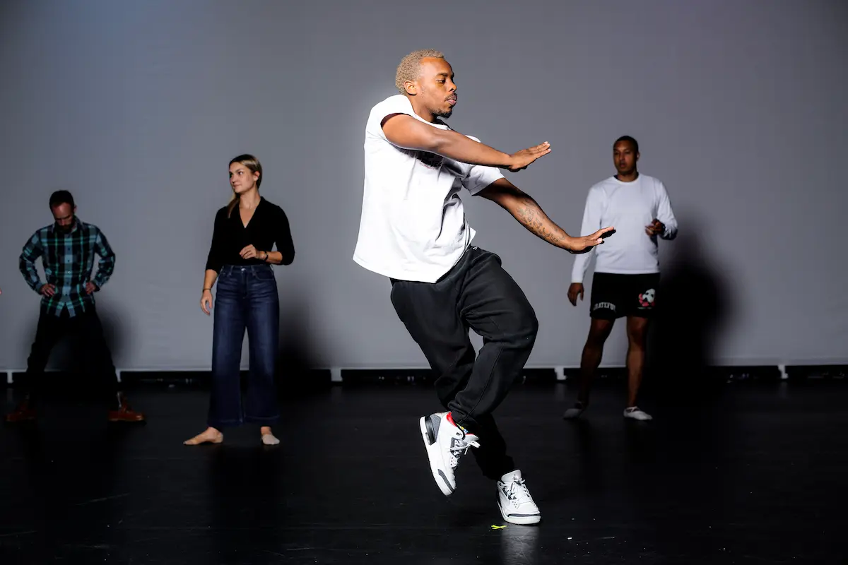 A dancer on stage