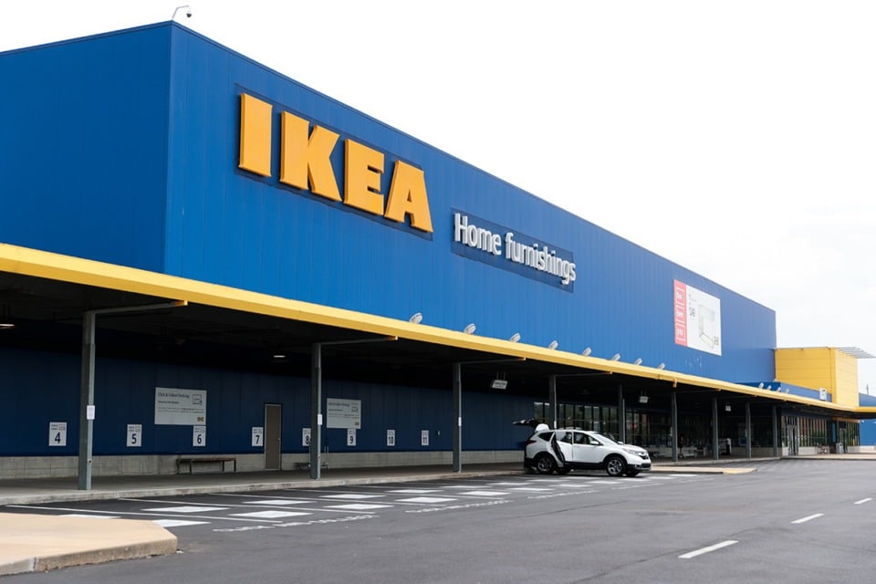 The former IKEA building on IKEA Way in Cordova, Memphis