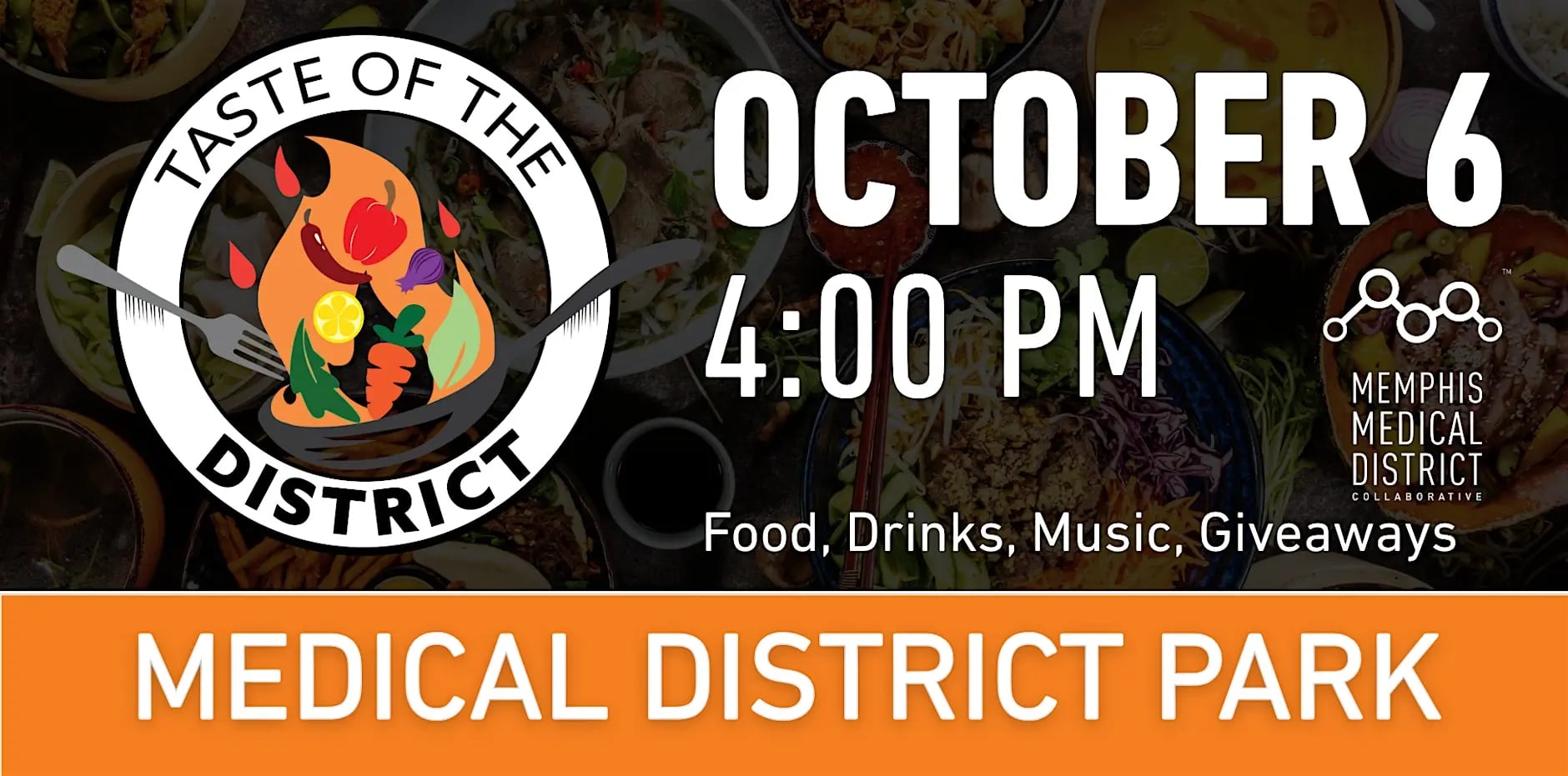 Taste of the District 2026 event flyer