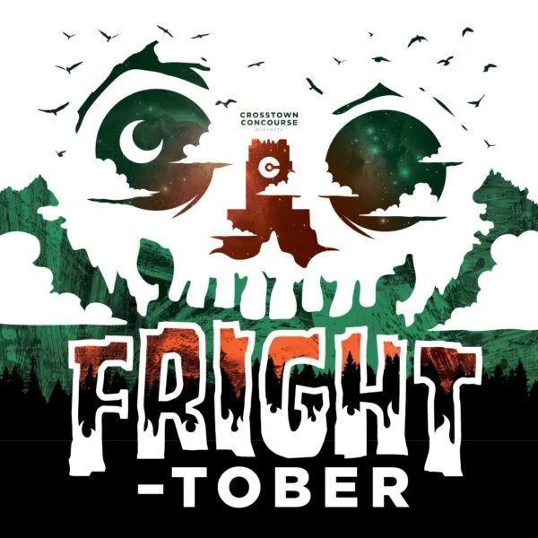 One..two… Fright-Tober is coming for you! 🎃 This Saturday, October 5th, kicks off @crosstownconcourse annual Fright-Tober Halloween movie series programmed by @crosstownarts! These events are free to all, but be sure to register at crosstownarts.org! There are kid-friendly matinees at 2:30 pm + adult-themed horror films in the evenings at 6:30 pm every Saturday in October! Art Bar will be selling popcorn, candy, and refreshments beforehand in the lobby! Costumes are encouraged to get into the spooky season! Find the lineup below:⁠
⁠
📅 October 5: THE ADDAMS FAMILY / NIGHTMARE ON ELM STREET⁠
📅 October 12: THE GOONIES / PSYCHO⁠
📅 October 19: YOUNG FRANKENSTEIN/ROCKY HORROR⁠
📅 October 26: CREATURE FROM THE BLACK LAGOON/ EVIL DEAD