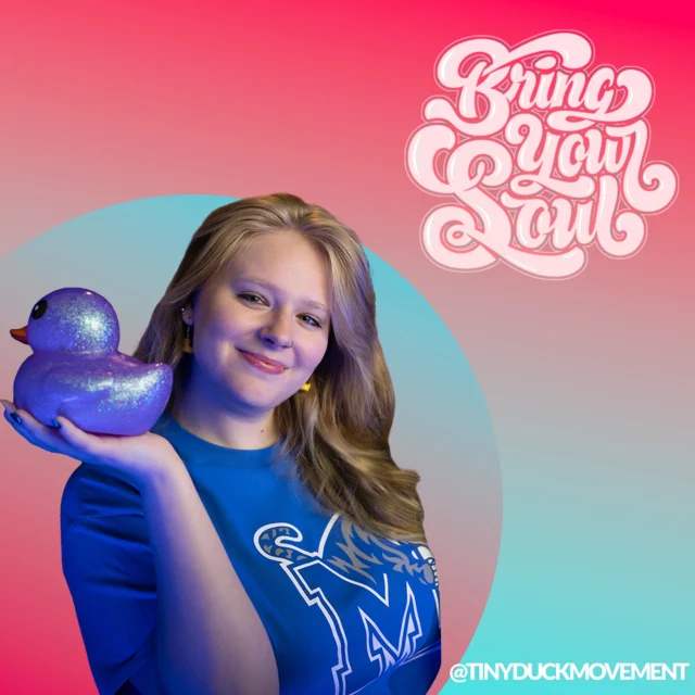 Meet Izzy Albert, a Memphis student spreading positivity through the Tiny Duck Movement at the @uofmemphis. Izzy’s movement is making waves, spreading joy and connection through the power of tiny ducks! 🐥

Learn more about her inspiring story, the impact of the @tinyduckmovement, and how these little ducks are creating a ripple effect of positivity in Memphis at the link in our bio! 

How do you #BringYourSoul and spread positivity in your community?