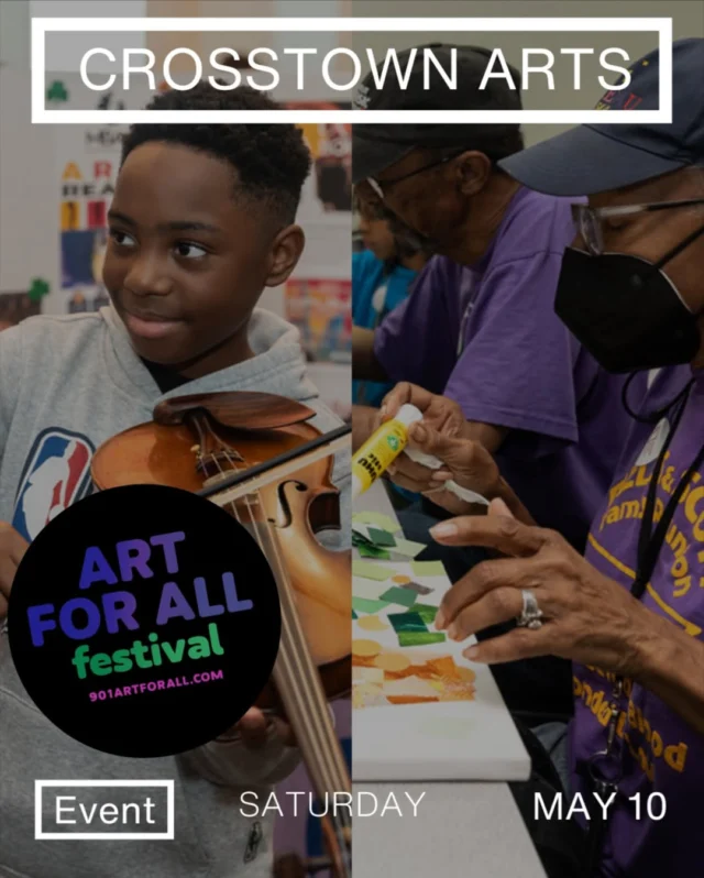 This Saturday, @crosstownconcourse turns into a living canvas.

@901artforall Festival is back May 10 from 11AM–3PM — and it's free to attend. From live performances to hands-on art stations, collaborative murals to craft tables, this all-ages event is a celebration of creativity in every form.

Local favorites like @brooksmuseum, @experiencehattiloo, @balletmemphis, and @dixonmemphis are teaming up to make this year’s festival bigger, brighter, and bolder than ever.

Whether you're painting your first masterpiece or just soaking up the music and movement, there’s something here for everyone. This is how Memphis does art — joyful, open, and made for all.

📍 Crosstown Concourse
🗓️ Saturday, May 10
⏰ 11AM–3PM
🎟️ Free and open to the public