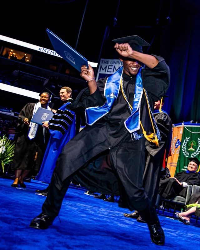We couldn’t close out the month without showing some love to the Class of 2025! 💙🐅 Huge congratulations to this year’s graduates from the @uofmemphis. We’re proud to call home a university that continues to shape the next generation of leaders, dreamers, and changemakers #WeAreMemphis #soulliveshere 

📸: repost from @uofmemphis